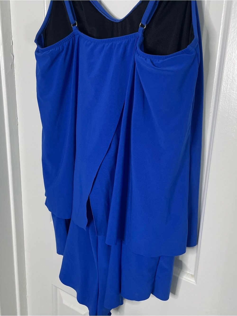 Magicsuit Royal Blue Mila Romper Bathing Suit Size 12 - Picture 7 of 12
